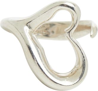 Tiffany & Co. Open Heart Silver Silver 925 Band Ring (Pre-Owned)