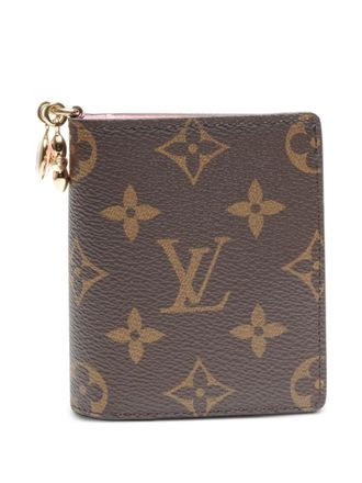 Louis Vuitton 2021-2025 monogram-patterned wallet - women - PVC/Canvas - One Size - Brown