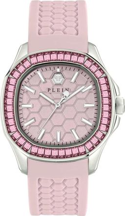 Philipp Plein Spectre Lady Crystal Horloge - Dames - Horloges - Roze - ONE Size - Accessoires