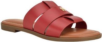 Tommy Hilfiger Moden Slide Sandal in Red at Nordstrom, Size 6.5