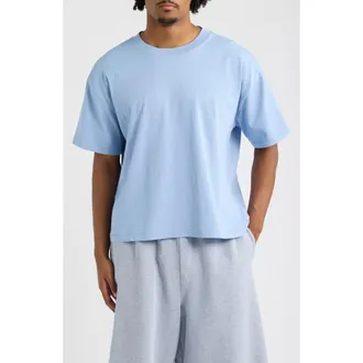 Elwood Crop Hill Tee in Blue at Nordstrom, Size Xx-Large