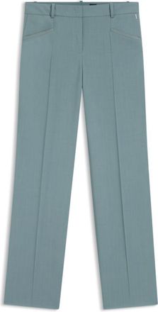 BOSS Regular-fit trousers in virgin wool