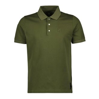 Fendi Classic Cotton Polo Shirt Green