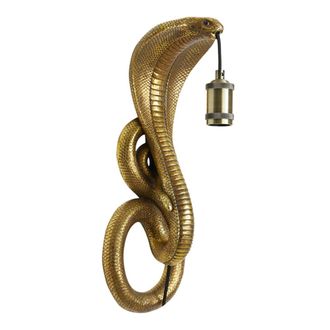Light & Living Aplique De Pared - Snake - Bronce - Pl&aacute;stico - - Light&living