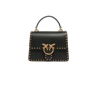 Pinko Pinko - Love Bag - Dames - Tassen - Zwart - Maat: ONE Size Leer