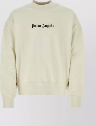 Palm Angels cotton oversized sweatshirt