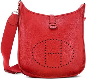 Hermès Evelyne Bag Gen III Clemence GM crossbody bag - Rood