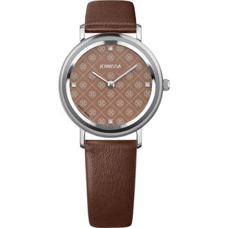 Jowissa An Wy Watch - Dames - Horloges - Bruin - ONE Size - Leer - Accessoires
