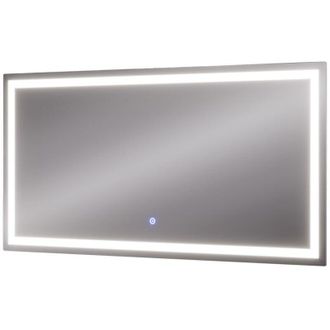 Vicco Specchio bagno Miral, Vetro, 50 x 100 cm con illuminazione frontale, Vicco