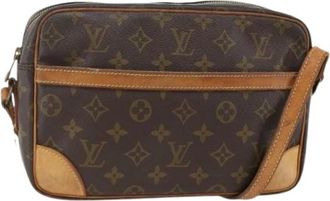 Louis Vuitton Pre-owned Cross Body Bags, female, Brown, Size: ONE SIZE Pre-owned Trocadero 23 Shoulder Bag