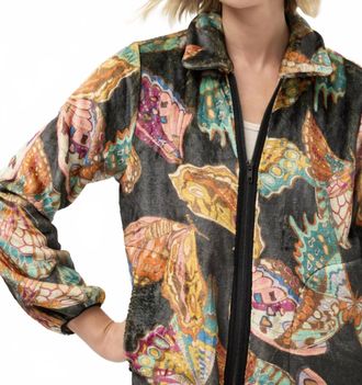 Johnny Was Esther Sherpa Jacket In Ofelia Scarf