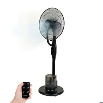 InnovaGoods Ventilador Nebulizador De Pie - Innovagoods - Ventilador Innovagoods - 3 Velocidades - Dep&oacute;sito 3 L - Control Remoto