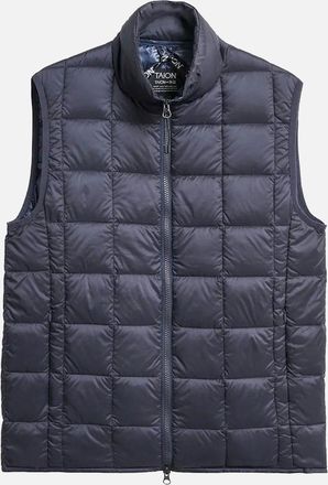 TAION Mens TAION Original High Neck Down Vest - Navy - Size: Regular/40