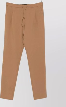 Fabiana Filippi trousers slim drawstring waistband
