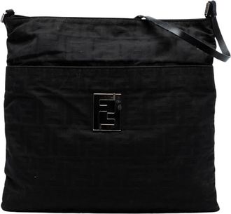 Fendi Pre-owned Convertible Shoulder Bag - Dames - Vintage Schoudertas - Zwart - ONE Size - Vintage