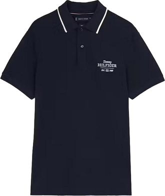 Tommy Hilfiger Left Chest Graphic Reg Polo