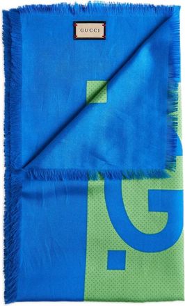 Gucci Zijden stola - Groen