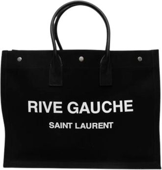 Saint Laurent Bolso Tote Pre-owned - Pre-owned - Mujer - Negro - ONE SIZE