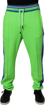 Dolce & Gabbana Green Blue Jogger SweatMens Mens Pants