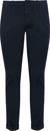 Dondup Gaubert Trousers In Stretch Cotton Gabardine