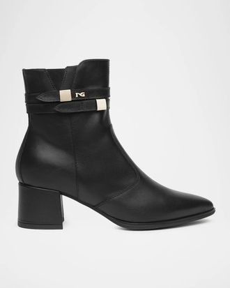 Nero Giardini 60mm Leather Ankle Boots