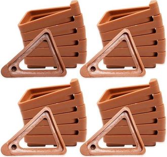 No Brand 24 Soportes Invisibles Para Macetas - Soporte Triangular Para Macetas De Uso Interior Y Exterior