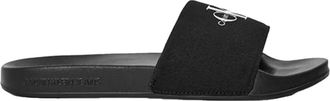Calvin Klein Dames/Dames Jeans Logo Sliders (Zwart)