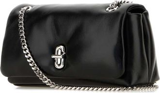 Marc Jacobs Womens Chain Shoulder Bag Black Leather