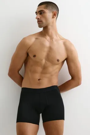 H&M 10-pack Mid Trunks With Lycra in Black at Nordstrom, Size Xx-Large