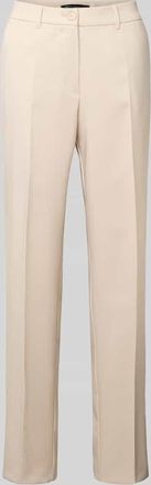 Betty Barclay Straight Fit Stoffhose mit B&uuml;gelfalten in Beige, Gr&ouml;&szlig;e 38