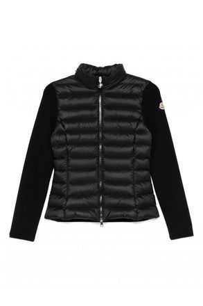Moncler WOMENS HYBRID CARDIGAN Size: L, colour: BLACK