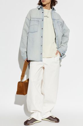Sams&oslash;e & Sams&oslash;e T-shirt Sauni, Mens, Cream