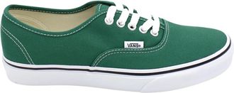 Vans Canvas Veters Rubberen Zool Sneakers - Dames - Sneakers - Groen - 40 EU - Schoenen