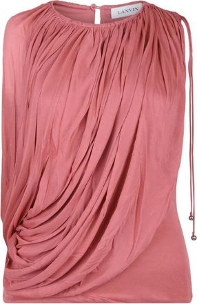 Lanvin Dames, Tops, Roze, Maat: XS Viscose