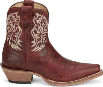 Justin Boots Womens Isabella Ruby Cowhide Boots In Brown