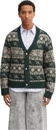 Daily Paper Clothing Cardigans - Heren - Vesten - Veelkleurig - XL - Truien & Vesten