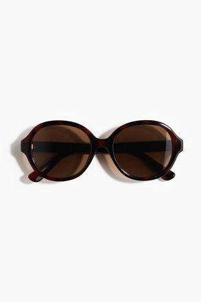 H&M Runde Sonnenbrille - Brown