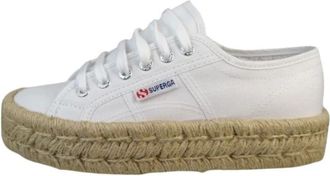 Superga Dames, Schoenen, Wit, Maat: 39 EU Katoen