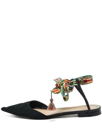 Dior Jadior pointed-toe flats - Black