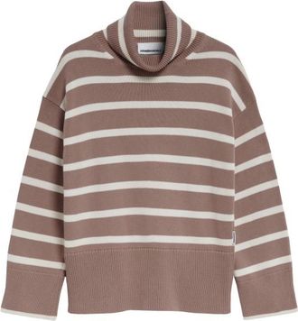 Armedangels Chanaa Stripes Pullover f&uuml;r Damen | braun