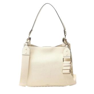 Valentino Pre-owned Shoulder Bags, female, Beige, Size: ONE SIZE Pre-owned Rockstud Shoulder Bag