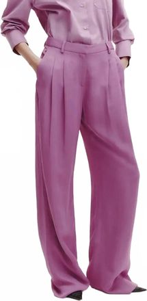 TWP Sulli Mid-Rise Straight Leg Pant In Lilac