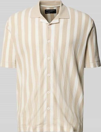 Marc O'Polo Regular Fit Freizeithemd aus reiner Baumwolle in Beige, Gr&ouml;&szlig;e XXL