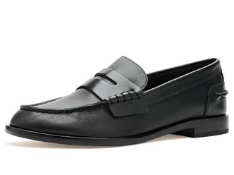 Rag & Bone Carter Loafers Womens Flat Shoes Black : EU 38.5 (US Womens 8.5) M, Leather