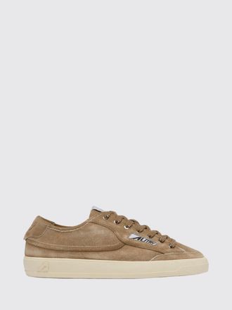 Autry Windscape Low-Top Leather, Suede and Raffia Sneakers