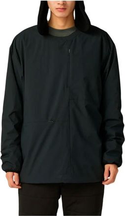 Snow Peak Octa Nomad Pullover - Heren - Sweatshirts - Zwart - S - Leer - Hoodies & sweatvesten