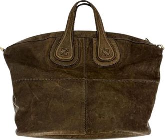 Givenchy Pre-owned Leren Tote - Dames - Vintage Handtas - Bruin - ONE Size - Leer - Vintage