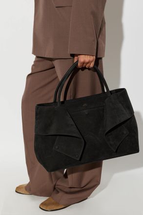 Toteme Suede Bag Mercer, Womens, Black