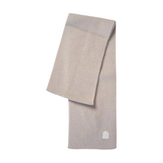 Parajumpers Effen merinowollen sjaal - unisex - Accessoires - Grijs - Maat: ONE Size Wol