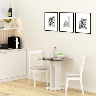 Vicco Mesa De Comedor Repose, Sonoma, 65 X 65 Cm Vicco